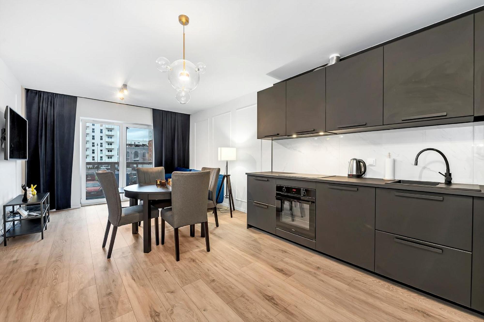 Ferienwohnung Lumina Bright Apart Park Stefana Skrzywana Łódź Exterior foto